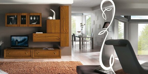 rtv Wandschrank Regal Wohnzimmer TV Holz Schränke Vitrine Wand Regale Italy Neu rtv Wandschrank Regal Wohnzimmer TV Holz Schränke Vitrine Wand Regale Italy Neu von JV Möbel
