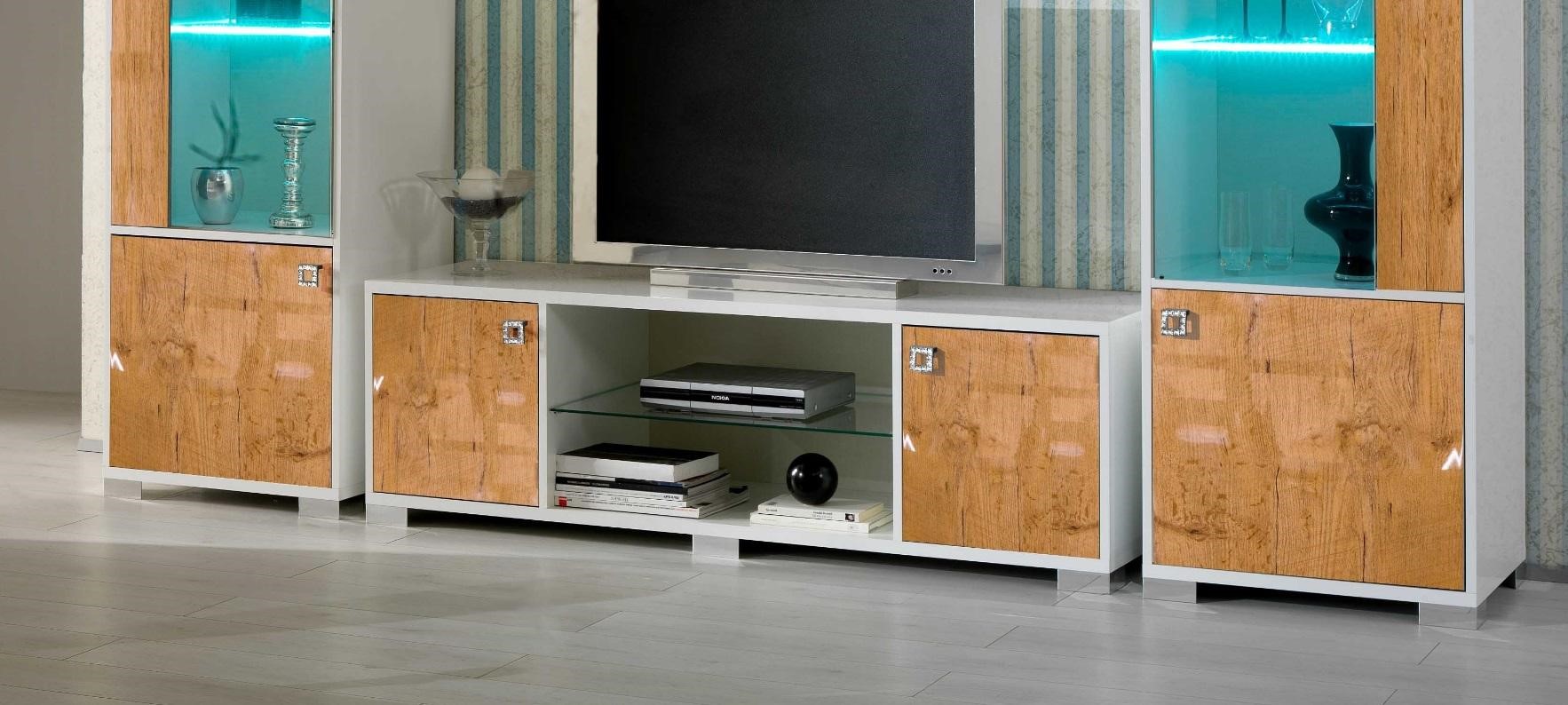 rtv design sideboard fernseh hochglanz low kommode neu board wand luxus schrank von JV Möbel