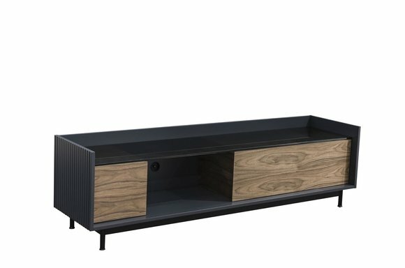 rtv design sideboard fernseh hochglanz low luxus kommode schrank neu board von JV Möbel