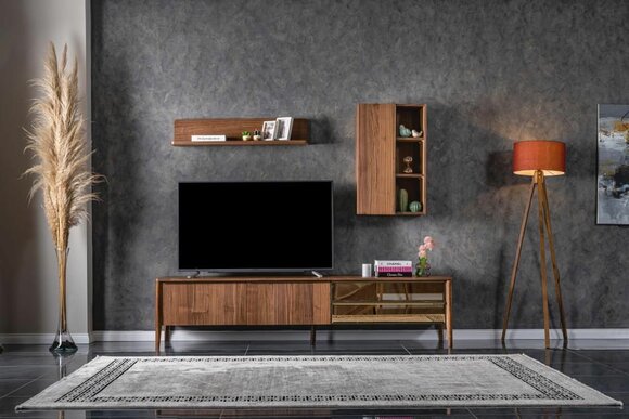 tv Ständer Wohnzimmer rtv Lowboard Sideboard Kommode Wohnwand Modern Holz Neu von JV Möbel