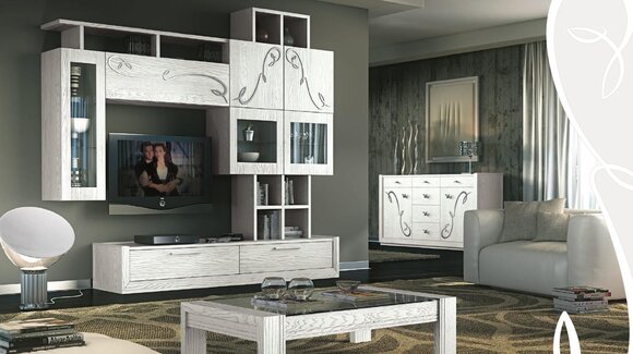 wohnzimmer wandschrank tv wohnzimmermöbel rtv wohnzimmer wandregal wohnzimmer wandschrank tv wohnzimmermöbel rtv wohnzimmer wandregal von JV Möbel