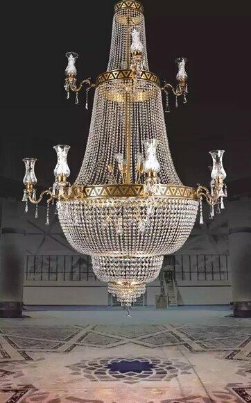 xxl Deckenleuchte Lampe Leuchten Pendel Leuchte Kronleuchter 150x290 xxl Deckenleuchte Lampe Leuchten Pendel Leuchte Kronleuchter 150x290 von JV Moebel