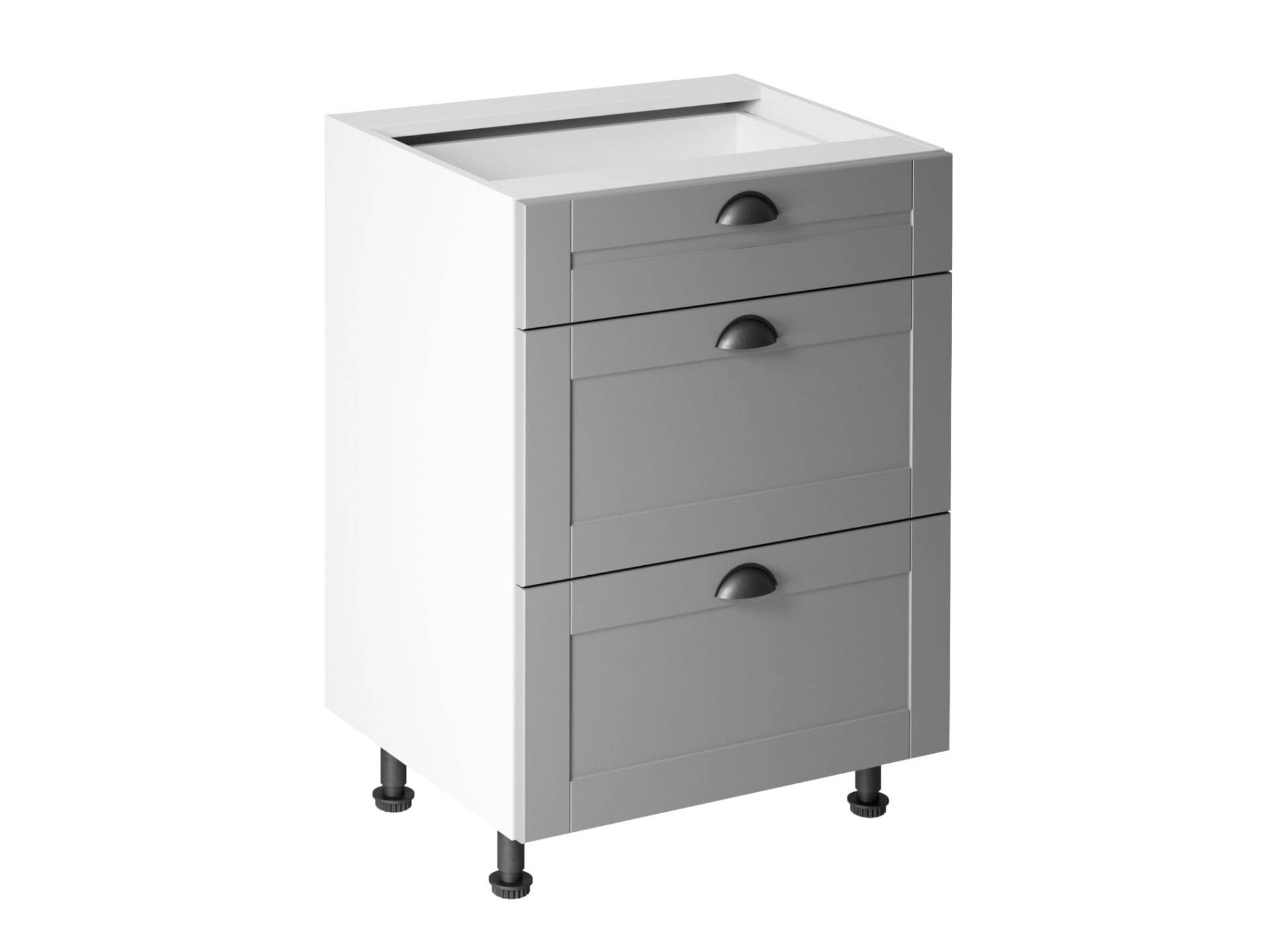KÜCHENUNTERSCHRANK MIT DREI EINLEGEBÖDEN IM MODERNEN STIL D60S3 KÜCHENUNTERSCHRANK MIT DREI EINLEGEBÖDEN IM MODERNEN STIL D60S3 von JV Möebel