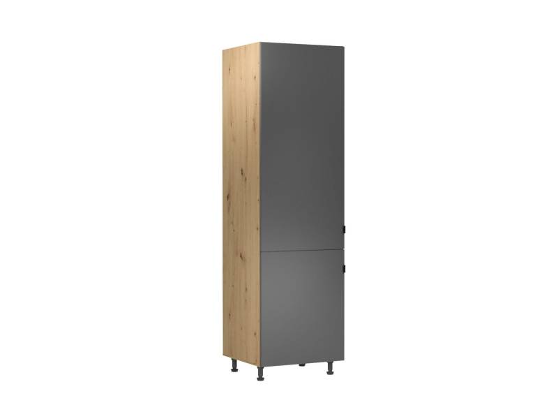 MODERNE KÜCHE ZWEI TÜREN KÜCHENSCHRANK FÜR KÜCHE SET IN GRAU D60ZL von JV Möebel