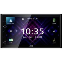 JVC KWM565DBT Doppel-DIN Moniceiver Anschluss für Rückfahrkamera, DAB+ Tuner, Bluetooth®-Freispre von JVC