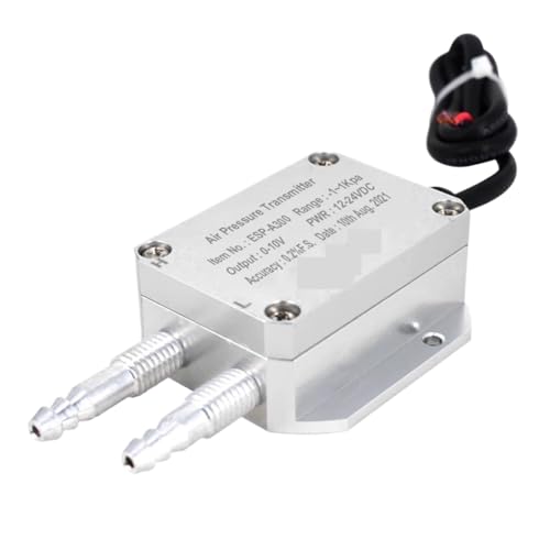 Druckschalter für Pumpe LCD-Luftdrucksensor, digitaler Winddifferenzdrucktransmitter, 4–20 mA Ausgangssensor – 50–0–50 kPa Gasdrucktransmitter(0-10V Output,0-100Pa) von JVDDI