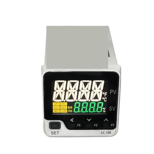 Druckschalter für Pumpe TC/RTD KEJ PT100 Digitaler intelligenter Pid-Temperaturregler mit mehreren Eingängen, LCD, 48 x 48 mm, SSR/Relais/4–20 mA/0–10 V Ausgang(4-20mA Output 2ALMS) von JVDDI