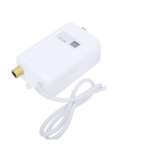 Elektrischer Warmwasserbereiter Durchlauferhitzer, Mini-elektrischer Durchlauferhitzer Unter Der Spüle Mit LCD-Display For Zuhause, Küche, Waschen, Heiß, Kalt, Doppelter Verwendungszweck(Pink) von JVDDI