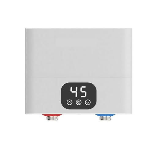 Elektrischer Warmwasserbereiter Mini-Durchlauferhitzer Ohne Durchlauferhitzer, Unter Der Spüle, Sofortiges Warmwasser, Übertisch-Durchlauferhitzer, Elektrischer Warmwasserbereiter von JVDDI