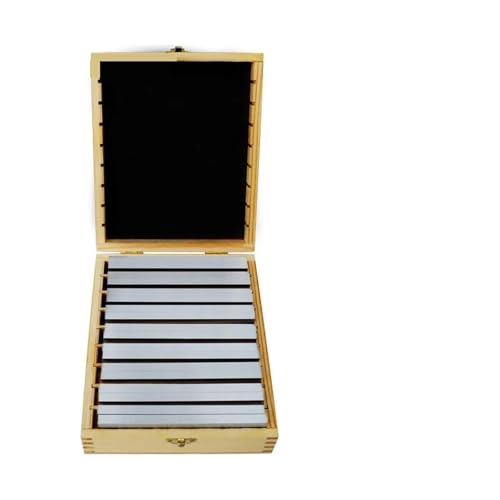 Endmaße 18 Stück/20 Stück Präzisionsparallel-Set 150 Mm/100 Mm Parallelblock-Set Parallel-Pad-Messblock CNC-Fräspads(100-4) von JVDDI
