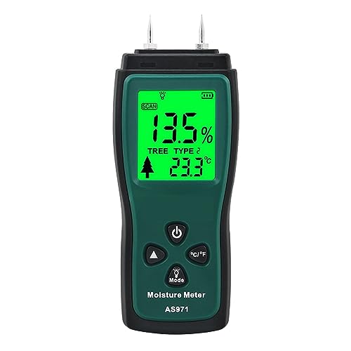 Feuchtigkeitsmesser AS971 Handheld Mini Holz Feuchtigkeit Meter Digital LCD Holz Feuchtigkeit Meter Detektor Tester 2 Pin Sonde Bereich 2% ~ 70% Feuchtigkeitsmesser AS971 Handheld Mini Holz Feuchtigkeit Meter Digital LCD Holz Feuchtigkeit Meter Detektor Tester 2 Pin Sonde Bereich 2% ~ 70% von JVDDI