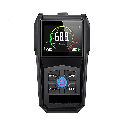 Feuchtigkeitsmesser Zwei Pins Digital Holz Feuchtigkeit Meter Papier Feuchtigkeit Tester Wand Hygrometer Holz Feuchtigkeit Detektor LCD Holz Feuchtigkeit Tester(WM700A) von JVDDI