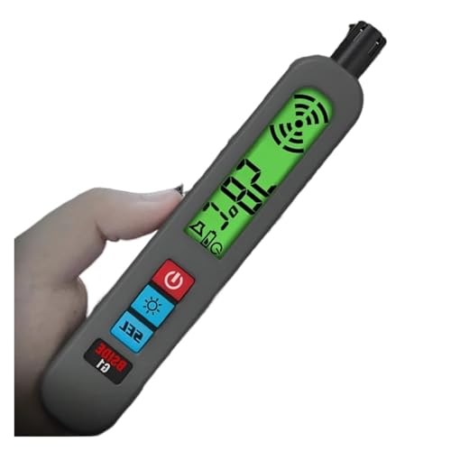 Gasmonitor Mehrgasdetektor Gaslecksucher Brennbarer natürlicher CO2-brennbarer Alkohol LPG-Methananalysator Wiederaufladbarer Summeralarm PPM LEL-Tester von JVDDI