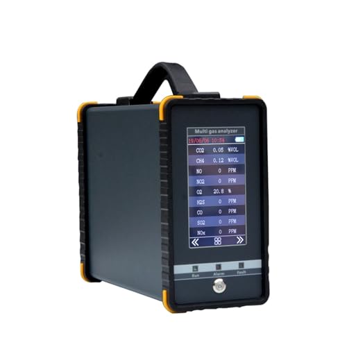 Gasmonitor Mehrgasdetektor S360 Pumpensaug-Mehrgasanalysator, Treibhausgas-Messdetektor-Alarm(CO2:0-5000PPM) von JVDDI