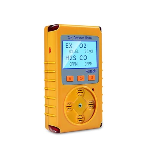 Gasmonitor Mehrgasdetektor Tragbarer 4-in-1-Mehrgasdetektor LEL O2 CO H2S-Gasdetektor von JVDDI