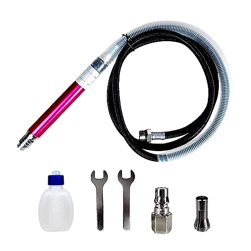 Mikro-Druckluft-Stabschleifer-Kit Air Micro Die Grinder Kits Mini Bleistift Polieren Gravur Holz Schmuck Polieren Schleifen Schneiden Pneumatische Werkzeuge(16PCS) von JVDDI