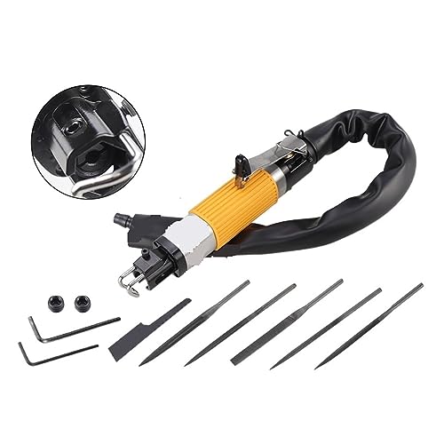 Mikro-Druckluft-Stabschleifer-Kit Pneumatische Feilen-Luftsägen-Schleifmaschine, 10-mm-Hub-Reziprok-Feilen-Luftsägen-Einzel-/Doppelnutzungs-Trimmen(Double Use) von JVDDI