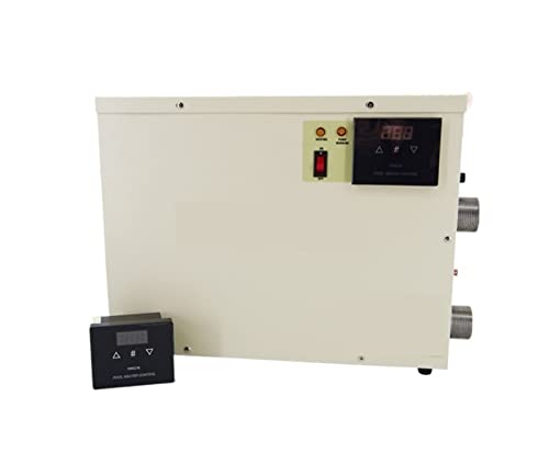 Pool-Whirlpool-Heizung 1 1 kW Spa Thermostat Schwimmbad Thermostatheizung Schwimmbad elektrischer Heizungsausrüstung for Schwimmbäder Whirlpool von JVDDI