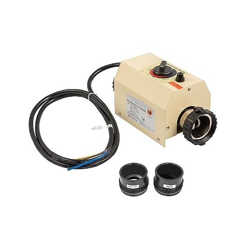 Pool-Whirlpool-Heizung 2KW Mini elektrischer Warmwasserbereiter Thermostat Schwimmbadheizung Badewanne SPA Bad for Massage Whirlpool & Heizung(50mm) von JVDDI