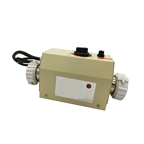Pool-Whirlpool-Heizung 3KW Elektrowasserbereiter Thermostat for die Badewanne der Schwimmbad SPA Bad for Massage Whirlpool von JVDDI