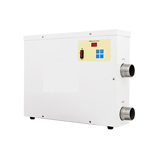 Pool-Whirlpool-Heizung 5,5 kw-15 kW Schwimmbad Elektrische Heizung Konstante Temperatur Schwimmbadheizung SPA Whirlpool Badewanne Erwärmung einstellbare Temperatur(PHS-5.5) von JVDDI