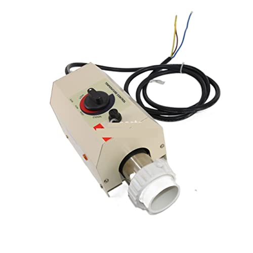 Pool-Whirlpool-Heizung Elektrischer Schwimmbadheizung Thermostat Schwimmbad 3 kW niedrige Stromheizung Konstante Temperatur Elektrische Heizungsgeräte von JVDDI