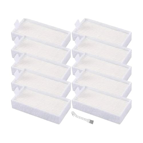 JVEIWAD 10-teiliges HEPA-Ersatzzubehör-Kits, kompatibel mit V3S V3S Pro V5 V5S V5S Pro Roboterstaubsauger JVEIWAD 10-teiliges HEPA-Ersatzzubehör-Kits, kompatibel mit V3S V3S Pro V5 V5S V5S Pro Roboterstaubsauger von JVEIWAD