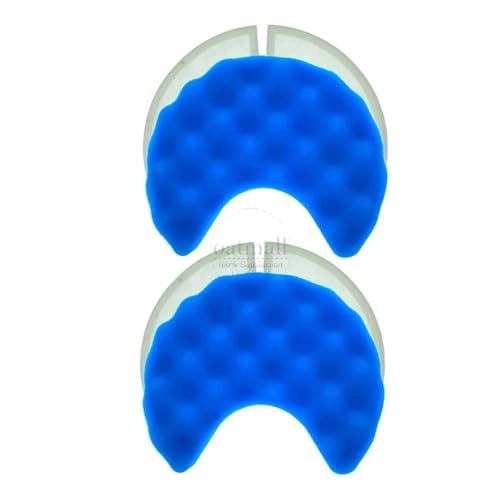 JVEIWAD HEPA Kompatibel Mit Samsung SC8480 SC8470 SC8460 SC8450 SC8440/Kompatibel Mit 20 Staub Filter Staubsauger Zubehör Ersatzteile Verbrauchs(2 Blue) von JVEIWAD