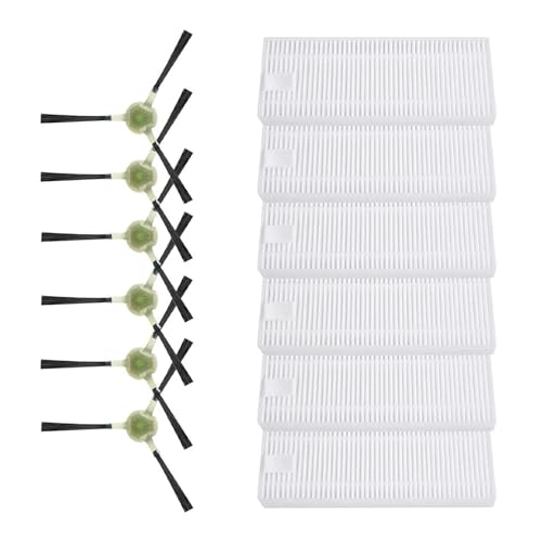 JVEIWAD Kehrmaschine Seitenbürsten Kompatibel mit Lefant M330/Kompatibel mit M330 Pro Roboter-Staubsauger Ersatz-Haushaltsgeräte-Zubehör von JVEIWAD