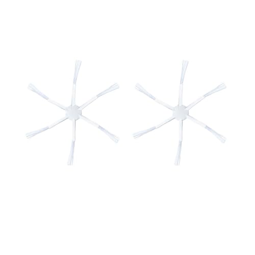 JVEIWAD Kompatibel Mit Xiaomi Sweeping Mopping 2C 1C 1T Mop 2 Pro+ D9 F9 L10 Pro 6-Arm-Seitenbürstenroboter-Staubsaugerzubehör von JVEIWAD