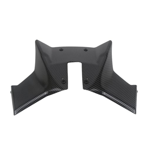 JVEIWAD Kompatibel mit Suzuki GSX-8S GSX 8S GSX8S 2023–2024 Front-Downforce-Spoiler, nackter Frontspoiler, Winglet, aerodynamischer Flügelabweiser(Carbon Fiber Look) von JVEIWAD