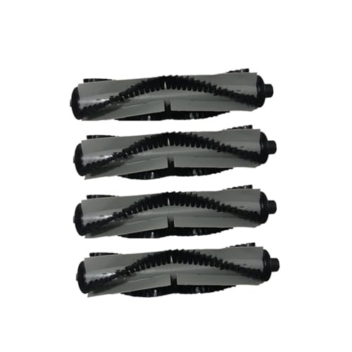 JVEIWAD Roboter-Staubsauger, Hauptbürstenabdeckung, Seitenbürste, kompatibel mit Silvercrest SSR1, Roboter-Staubsauger, Teile, Zubehör, Rollbürste(Orange) von JVEIWAD