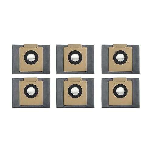 JVEIWAD Staubbeutel Kompatibel Mit Clean X8 X8 Pro SES/Kompatibel Mit X10 X10 Pro Omni Selbstentleerungsstation Roboterstaubsauger Ersatzteilzubehör(6 pcs) von JVEIWAD