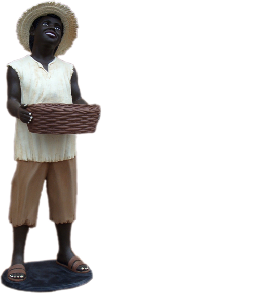 Design Figur Kubaner Statue Skulptur Figuren Skulpturen Dekoration Deko Design Figur Kubaner Statue Skulptur Figuren Skulpturen Dekoration Deko von JVMoebel