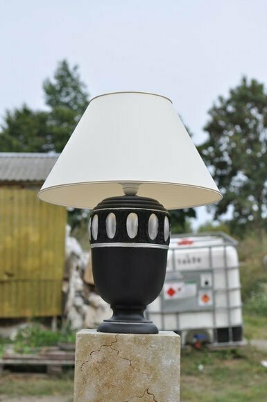 Design Lampe Tischlampe Leuchte Deko Klassische Beleuchtung 58cm Tisch von JVMoebel