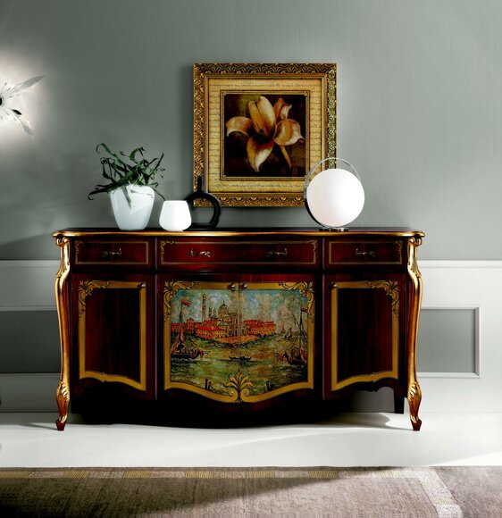 Design Möbel Luxus Barock Buffet Kommode Anrichte xxl Design Italienische von JVMöbel