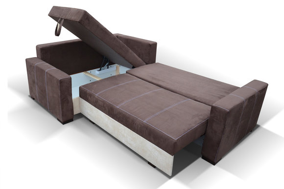 Design Schlafsofa Sofa Polster Wohnzimmer Ecksofa Couch Textl Stoff Design Schlafsofa Sofa Polster Wohnzimmer Ecksofa Couch Textl Stoff von JVMoebel