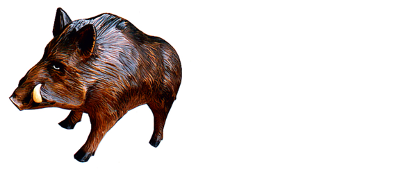 Design Wildschwein Figur Statue Skulptur Figuren Skulpturen Dekoration von JVMoebel