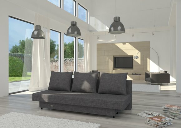 Multifunktion Büro Couch Schlafsofa XXL Textil Big Sofa Couchen 3Sitzer von JVMoebel