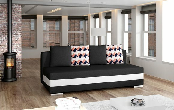 Multifunktion Couch Schlafsofa Büro XXL Textil Big Sofa Couchen 3Sitzer von JVMoebel