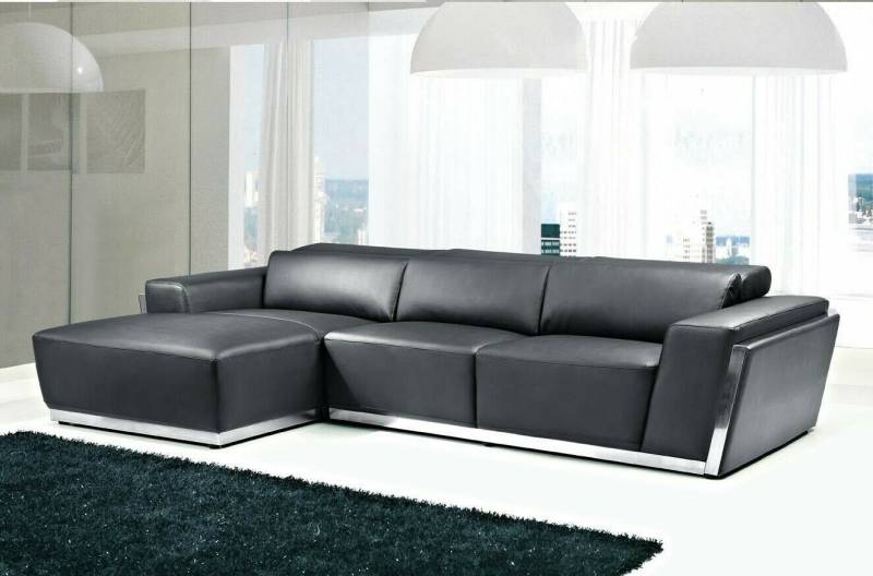 Multifunktions Wohnzimmer Ecksofa Garnitur Ledersofa Sitz Ecke Sofa Couch Sofort von JVMöbel