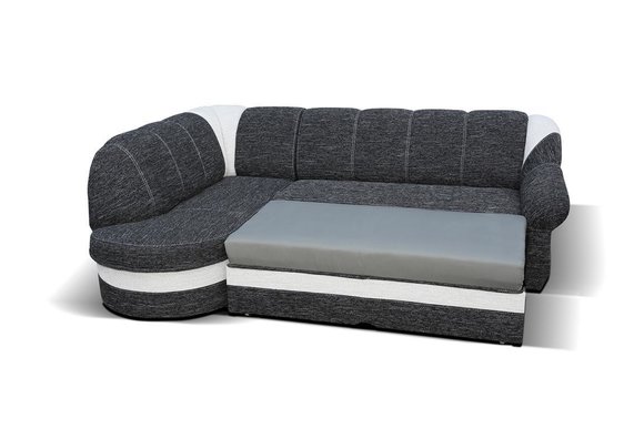Schlafsofa Ecksofa Sofa Couch Polster Eck Garnitur Sitz Sofas Textil Couchen Neu von JVMoebel