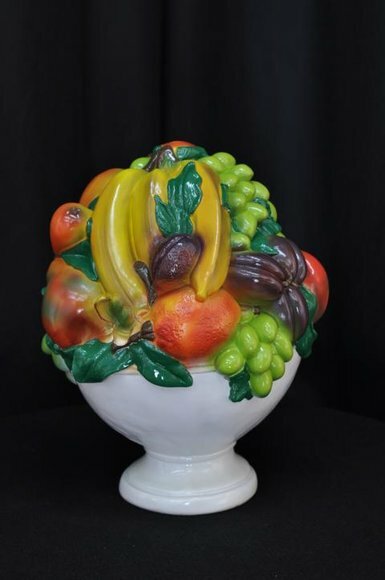 Vase Große Raum Dekoration Blumen Vasen Kübel Antik Stil Deko Obst von JVMoebel