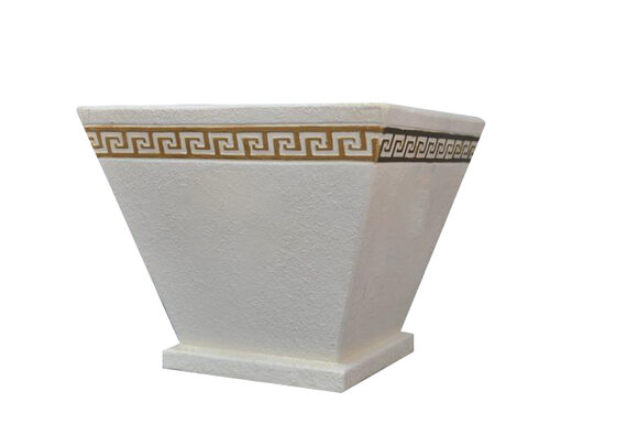 XXL Big Vase Design Medusa Antik Stil Blumen Vasen Schale Deko Dekoration von JVMoebel