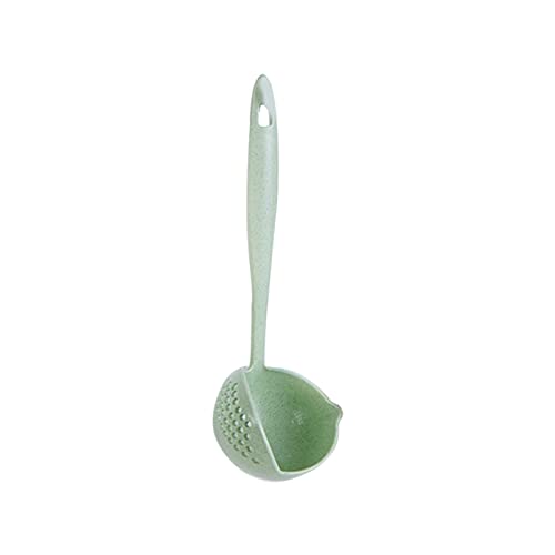 2-in-1-Suppenkelle for die Küche, Kunststoffsieb, Schaumlöffel for heiße Töpfe, Sieblöffel mit langem Griff und Loch for Aufhängen 2-in-1-Suppenkelle for die Küche, Kunststoffsieb, Schaumlöffel for heiße Töpfe, Sieblöffel mit langem Griff und Loch for Aufhängen von JVNALwnkv