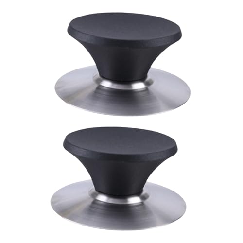 2X Topfdeckelknöpfe Topfdeckelgriff Universalknopfgriff Küchenkochgeschirrzubehör Tragbar Einfache Installation Hitzebeständig 2X Topfdeckelknöpfe Topfdeckelgriff Universalknopfgriff Küchenkochgeschirrzubehör Tragbar Einfache Installation Hitzebeständig von JVNALwnkv