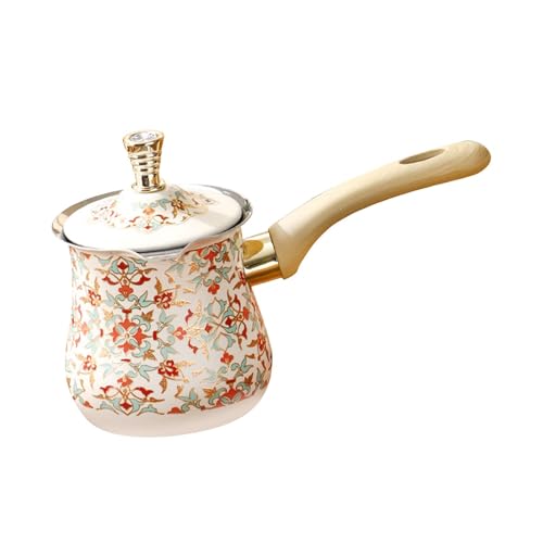 500 ml türkische Kaffeekanne mit langem Holzgriff Deckel, griechisch, Camping, rostfrei, arabisch, robust, for die Küche, Edelstahl 500 ml türkische Kaffeekanne mit langem Holzgriff Deckel, griechisch, Camping, rostfrei, arabisch, robust, for die Küche, Edelstahl von JVNALwnkv