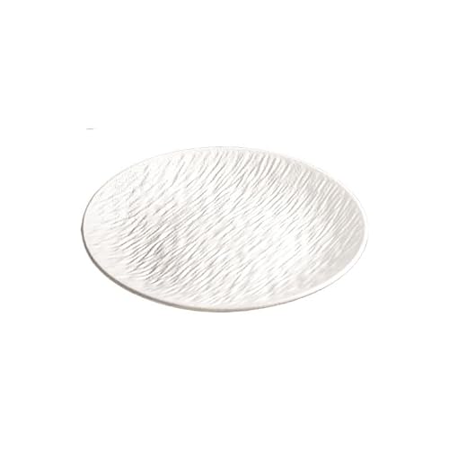 Essteller aus Keramik, Essteller-Set Porzellan, Geschirr im japanischen Stil, westliches Gericht, flaches, Salatgericht, Obstgericht, glatter von JVNALwnkv
