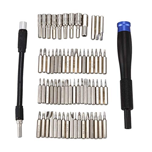 JVNALwnkv Edelstahl-Schraubendreher, Magnetischer Schraubendreher, 66-in-1-Multifunktions-Schraubendreher-Set, Handy-Demontage, Computer-Reparatur-Tool JVNALwnkv Edelstahl-Schraubendreher, Magnetischer Schraubendreher, 66-in-1-Multifunktions-Schraubendreher-Set, Handy-Demontage, Computer-Reparatur-Tool von JVNALwnkv