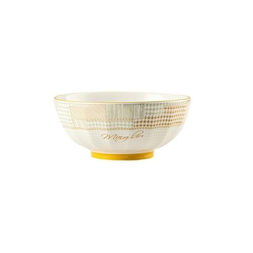 Vintage-Reisschüsseln, Reisschüssel aus Keramikgeschirr. Einfache, frische und schöne, exquisite Reisschüssel aus Unterglasurkeramik for den chinesischen Haushalt.(8-inch bowl) von JVNALwnkv